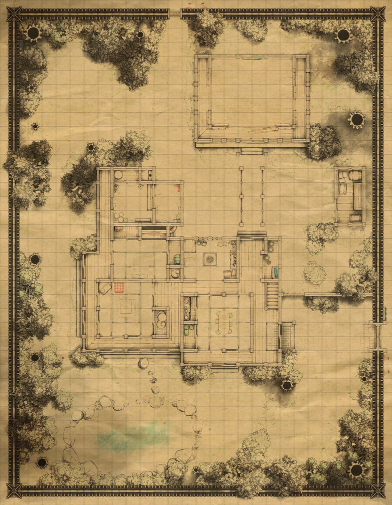 Japanese Manor - Tendo Dojo