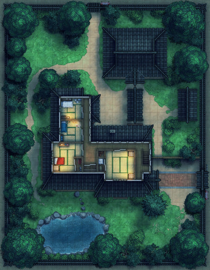 Japanese Manor - Tendo Dojo