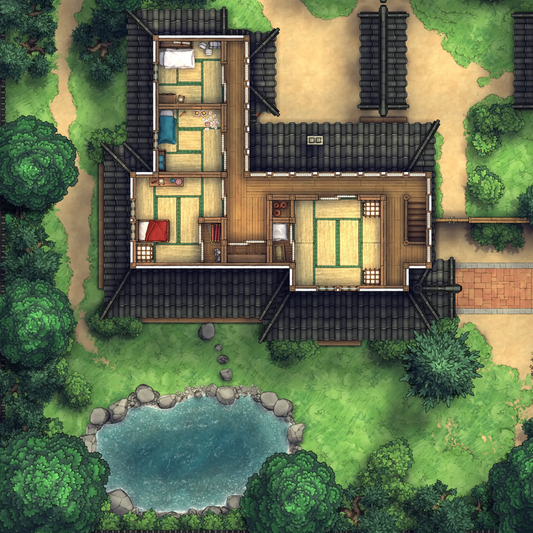 Japanese Manor - Tendo Dojo