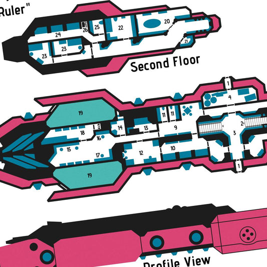 Blueprint - Luxury Diplomatic Cruiser - Ghost Ruler